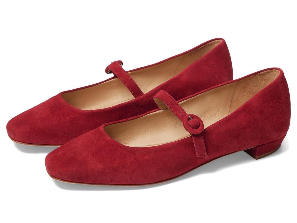 BERNARDO GABRIELA - SANDALS FOR WOMEN -LEATHER LININGA DARK RED 8.5 M